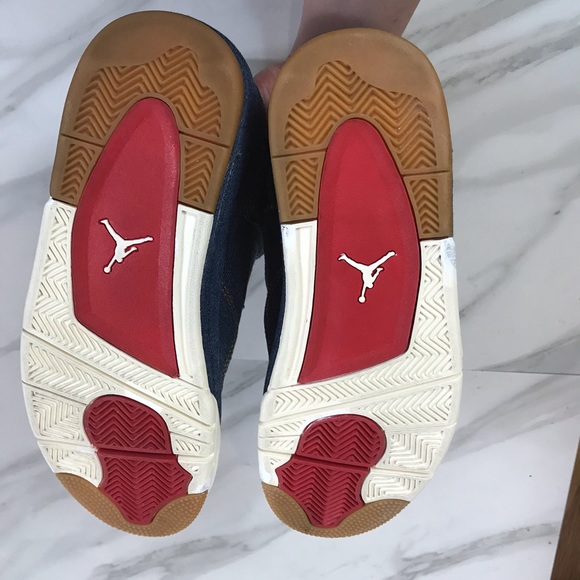 ❌SOLD❌ Jordan x Levi's Retro Air Jordan 4 - Picture 8 of 8